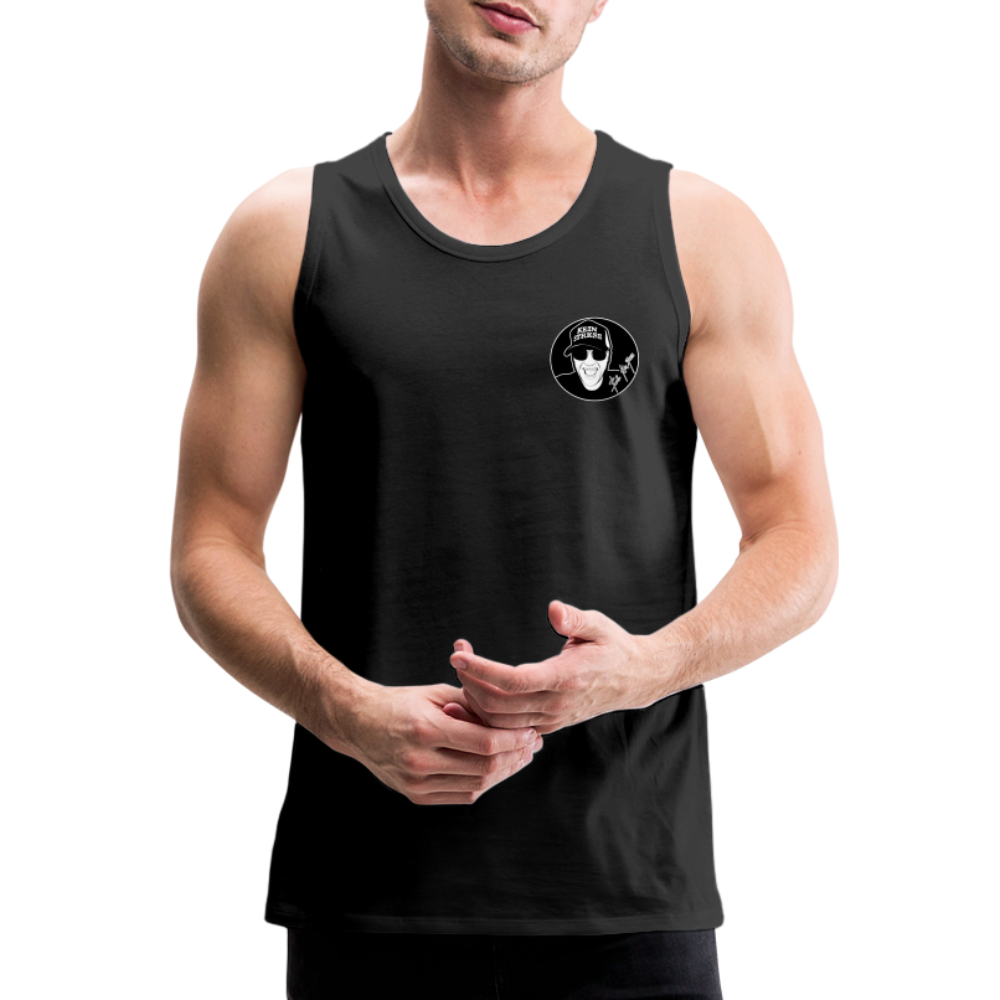 Boscho Kein Stress ® Männer Premium Tank Top - Schwarz