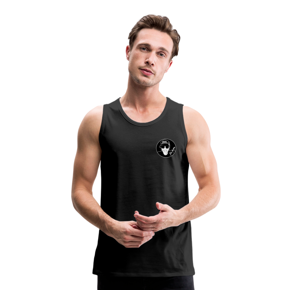 Boscho Kein Stress ® Männer Premium Tank Top - Schwarz