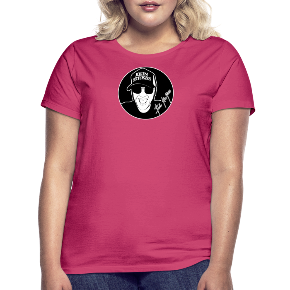 Boscho Kein Stress ® Frauen T-Shirt - Azalea