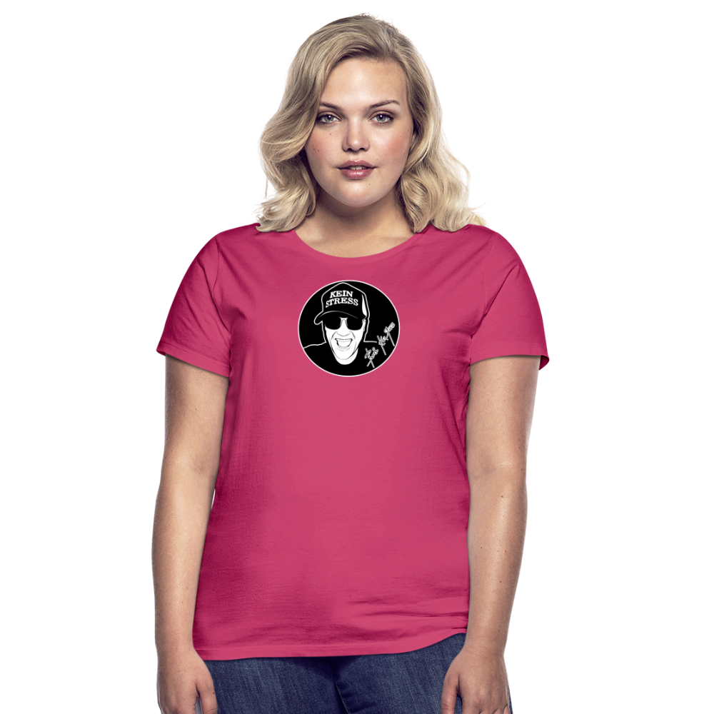 Boscho Kein Stress ® Frauen T-Shirt - Azalea