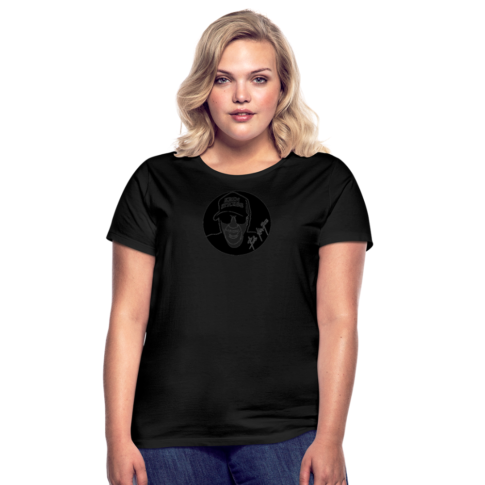 Boscho Kein Stress ® Frauen T-Shirt - Schwarz