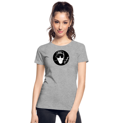 Boscho Kein Stress ® Frauen Premium Bio T-Shirt - Grau meliert