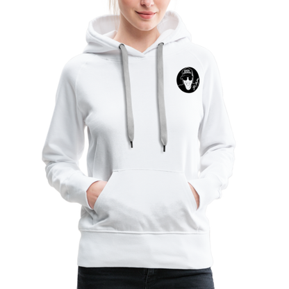 Boscho Kein Stress ® Frauen Premium Hoodie - weiß