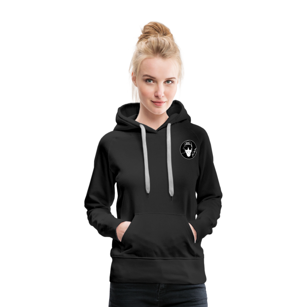 Boscho Kein Stress ® Frauen Premium Hoodie - Schwarz