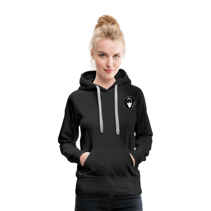 Boscho Kein Stress ® Frauen Premium Hoodie - Schwarz