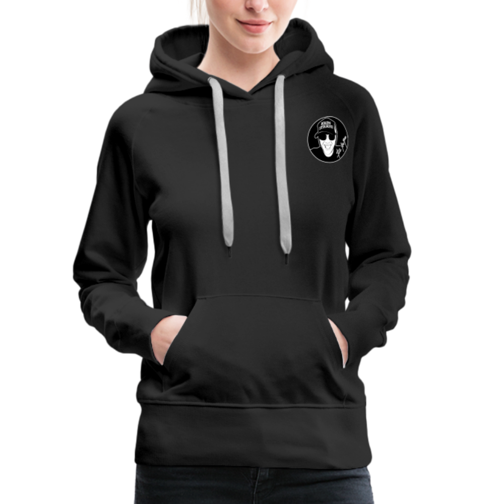 Boscho Kein Stress ® Frauen Premium Hoodie - Schwarz