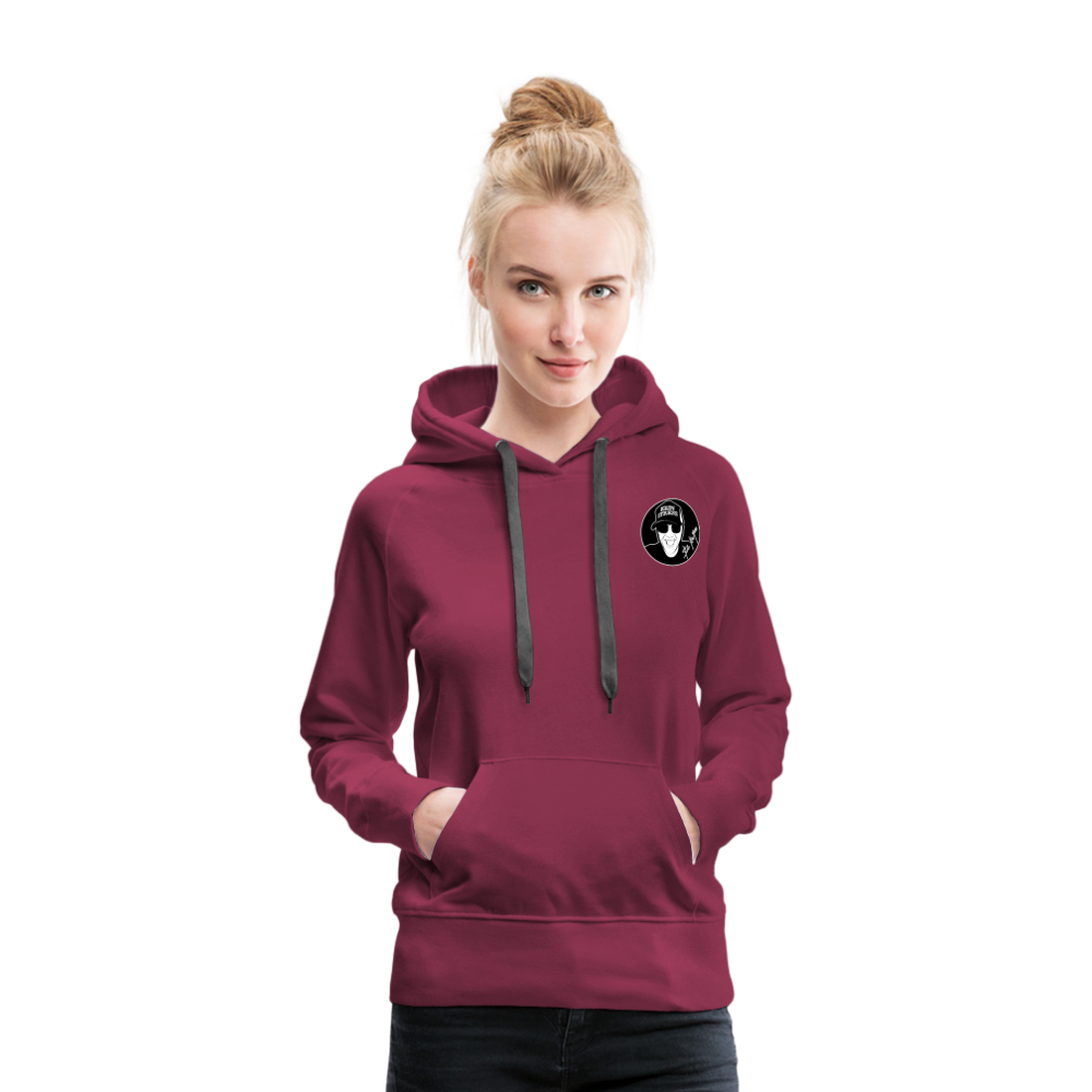 Boscho Kein Stress ® Frauen Premium Hoodie - Bordeaux