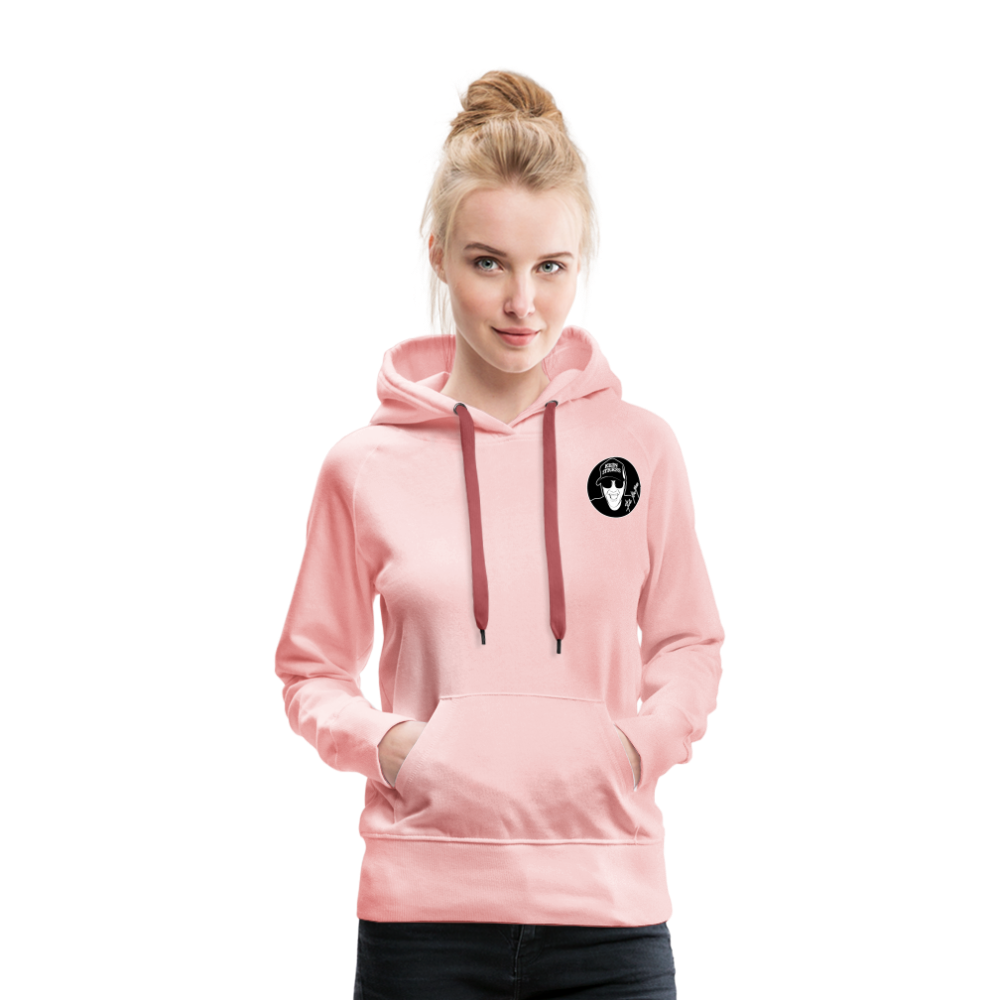 Boscho Kein Stress ® Frauen Premium Hoodie - Kristallrosa