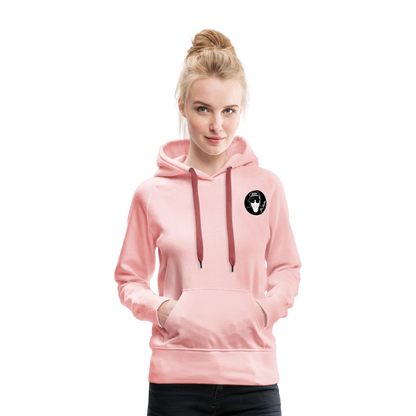 Boscho Kein Stress ® Frauen Premium Hoodie - Kristallrosa