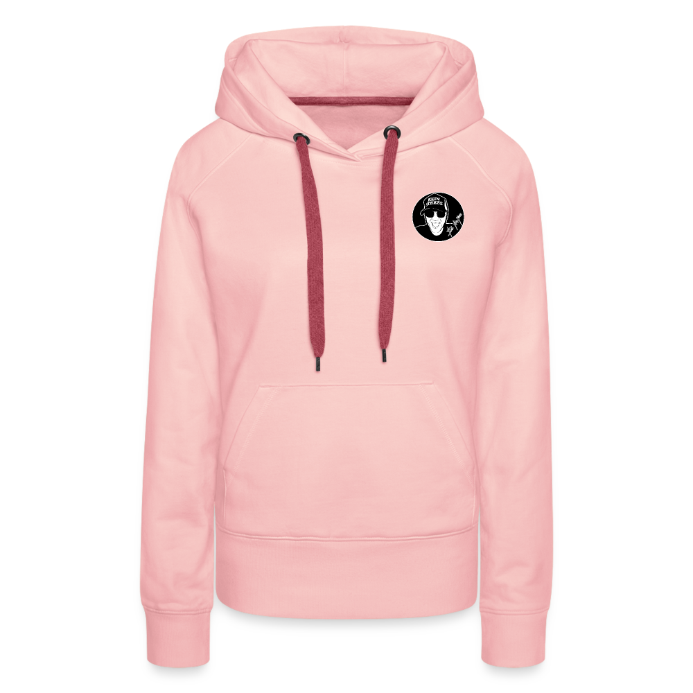 Boscho Kein Stress ® Frauen Premium Hoodie - Kristallrosa