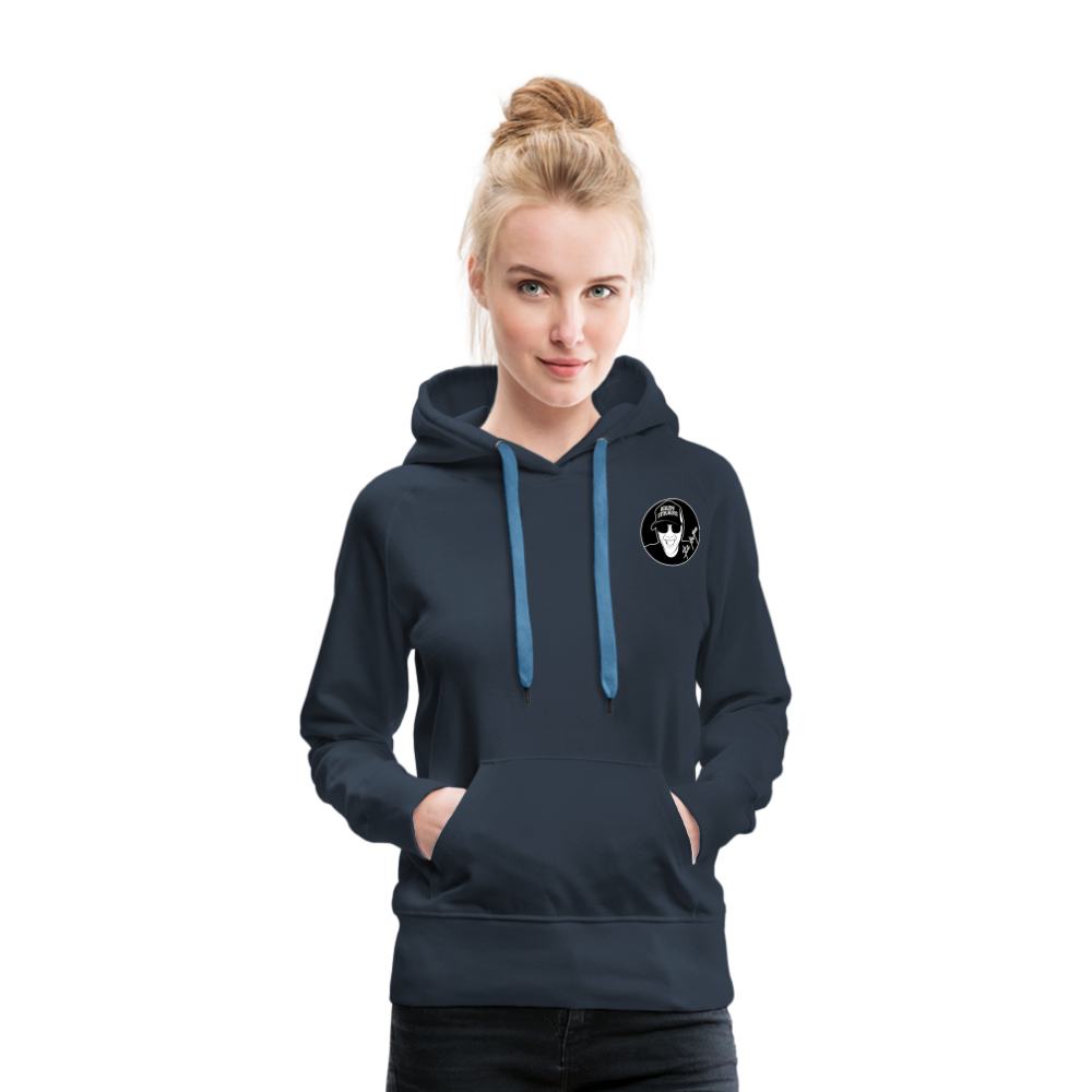 Boscho Kein Stress ® Frauen Premium Hoodie - Navy