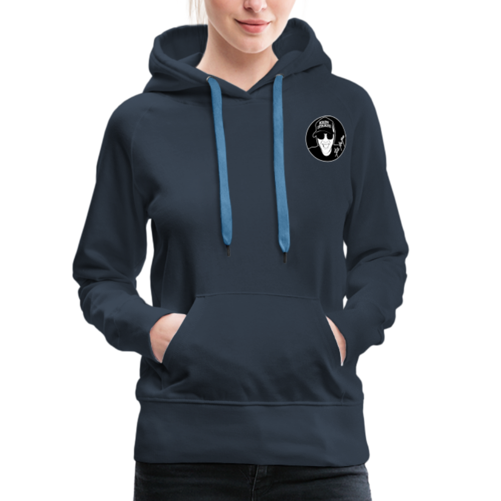 Boscho Kein Stress ® Frauen Premium Hoodie - Navy