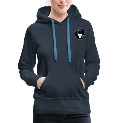 Boscho Kein Stress ® Frauen Premium Hoodie - Navy