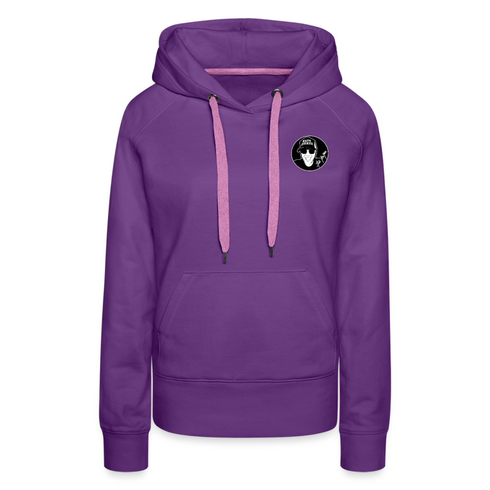 Boscho Kein Stress ® Frauen Premium Hoodie - Purple