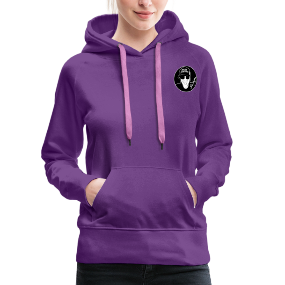 Boscho Kein Stress ® Frauen Premium Hoodie - Purple