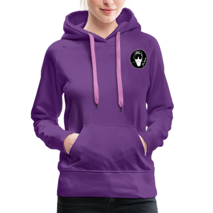 Boscho Kein Stress ® Frauen Premium Hoodie - Purple