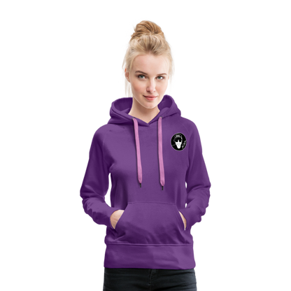 Boscho Kein Stress ® Frauen Premium Hoodie - Purple