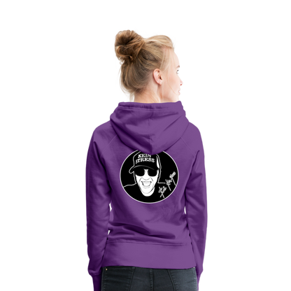 Boscho Kein Stress ® Frauen Premium Hoodie - Purple