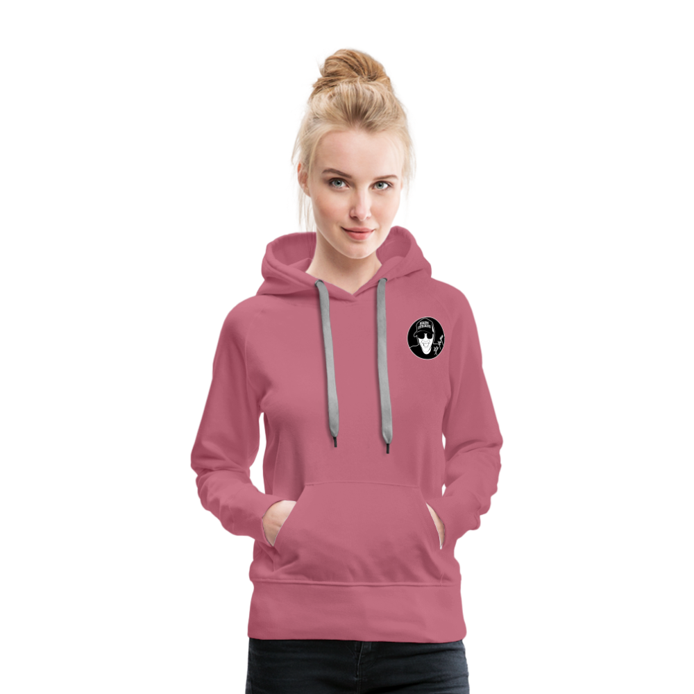 Boscho Kein Stress ® Frauen Premium Hoodie - Malve