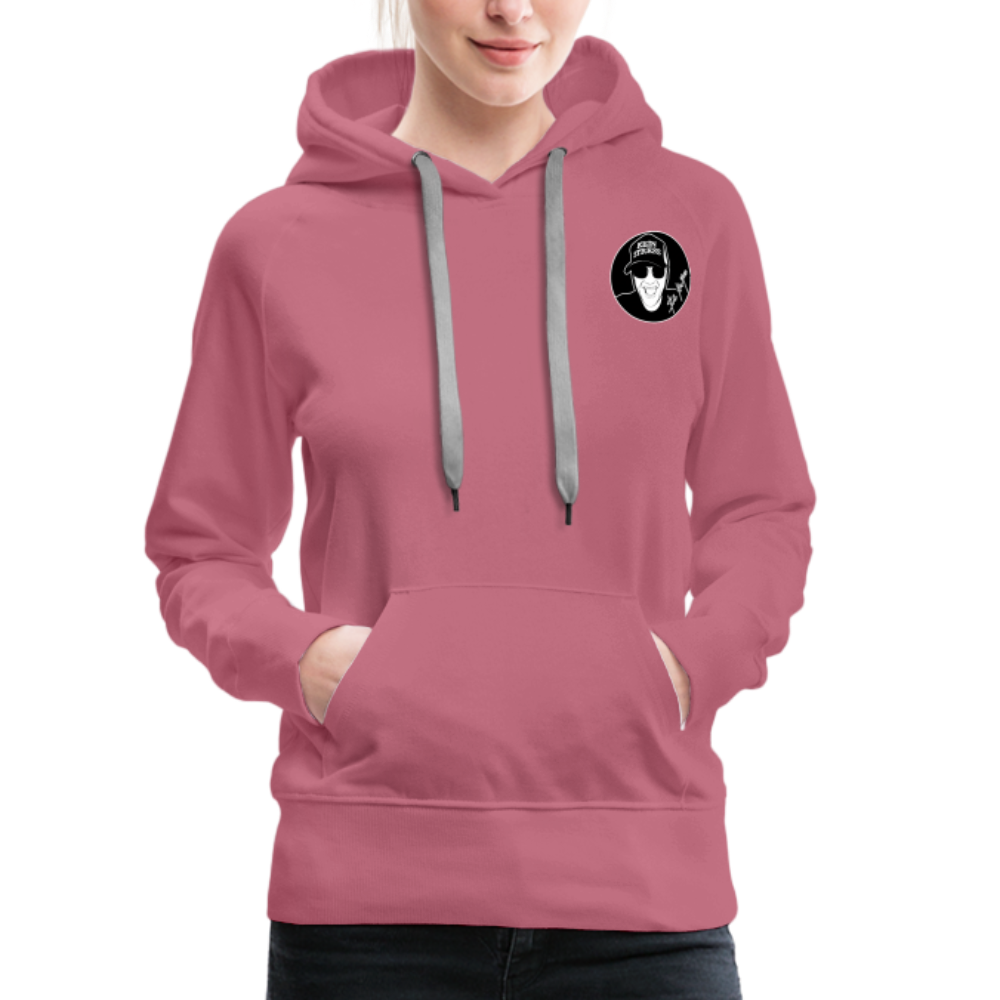 Boscho Kein Stress ® Frauen Premium Hoodie - Malve