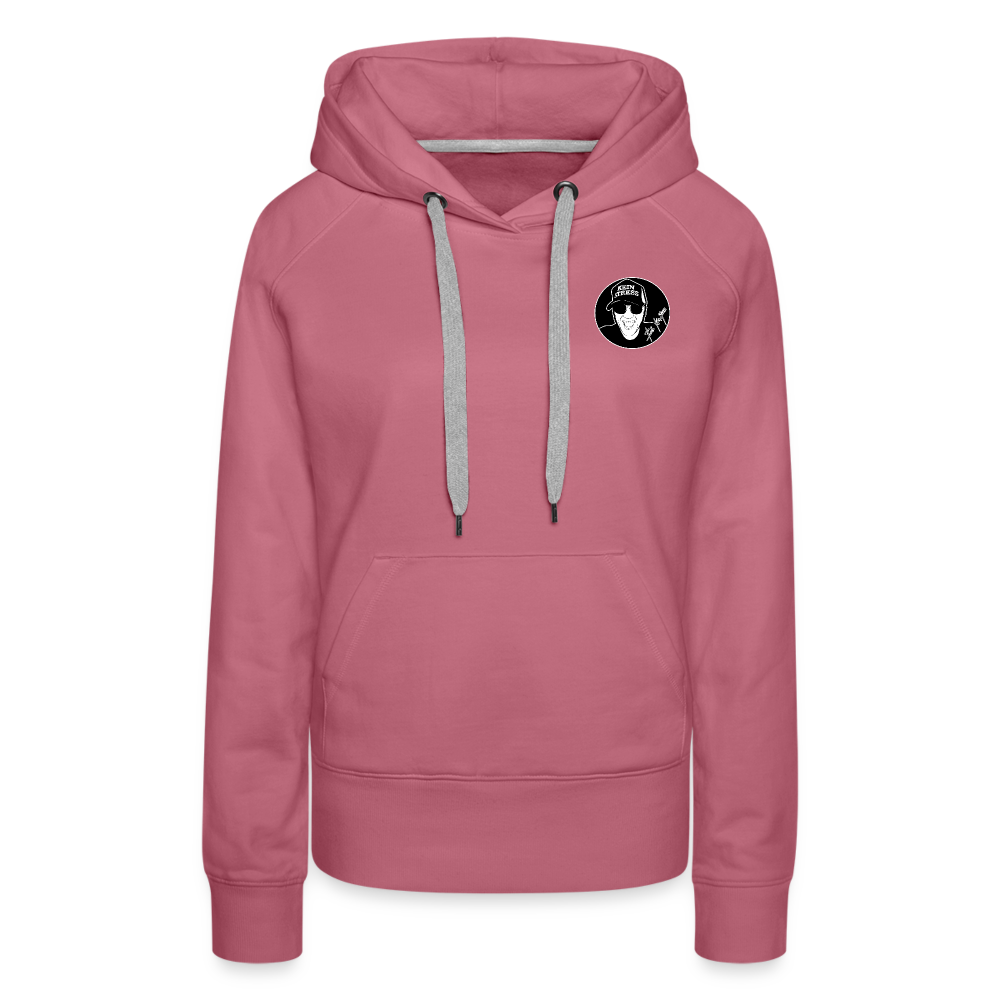 Boscho Kein Stress ® Frauen Premium Hoodie - Malve