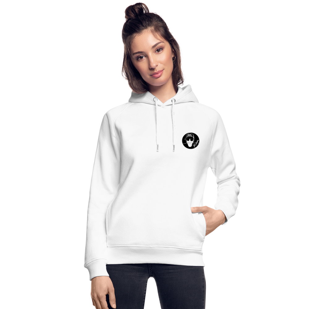 Boscho Kein Stress ® Unisex Bio-Hoodie - weiß