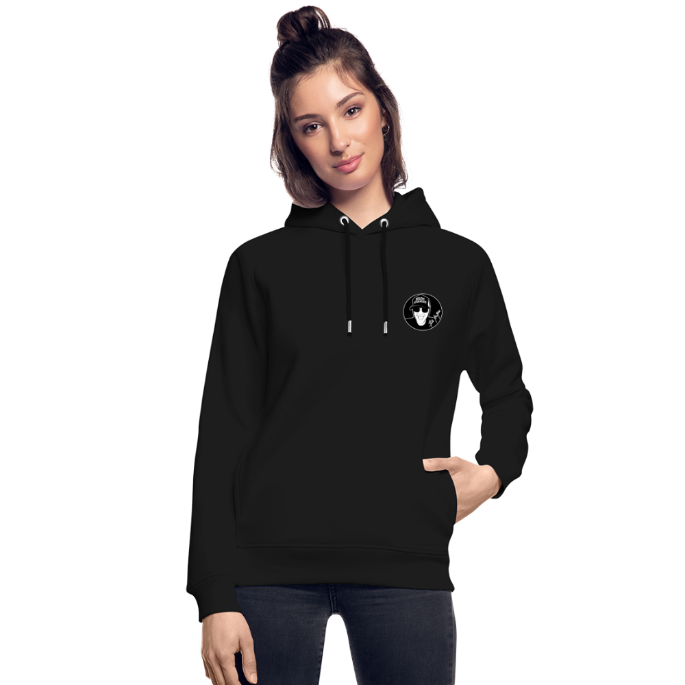 Boscho Kein Stress ® Unisex Bio-Hoodie - Schwarz