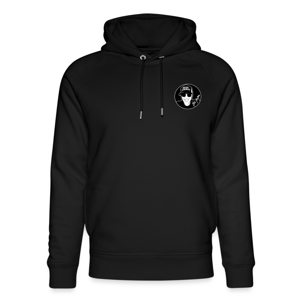 Boscho Kein Stress ® Unisex Bio-Hoodie - Schwarz