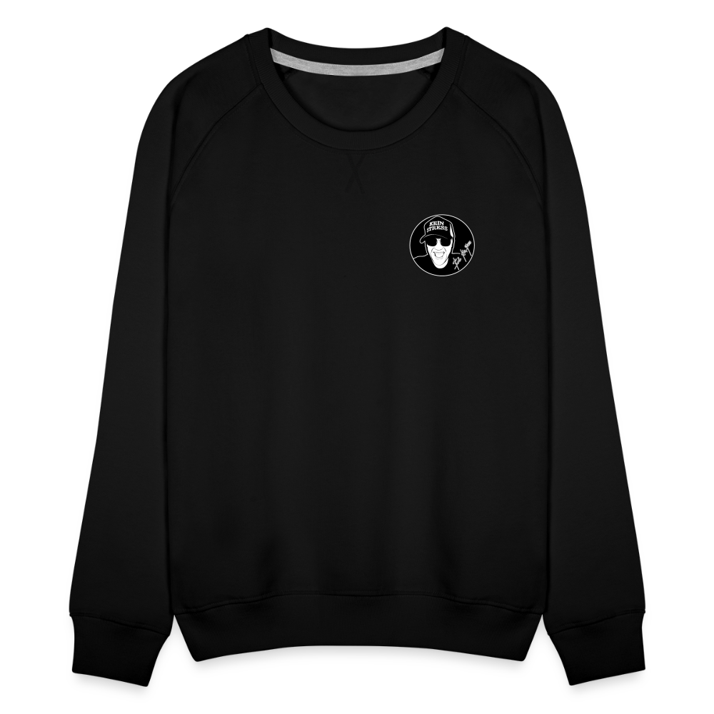 Boscho Kein Stress ® Frauen Premium Pullover - Schwarz