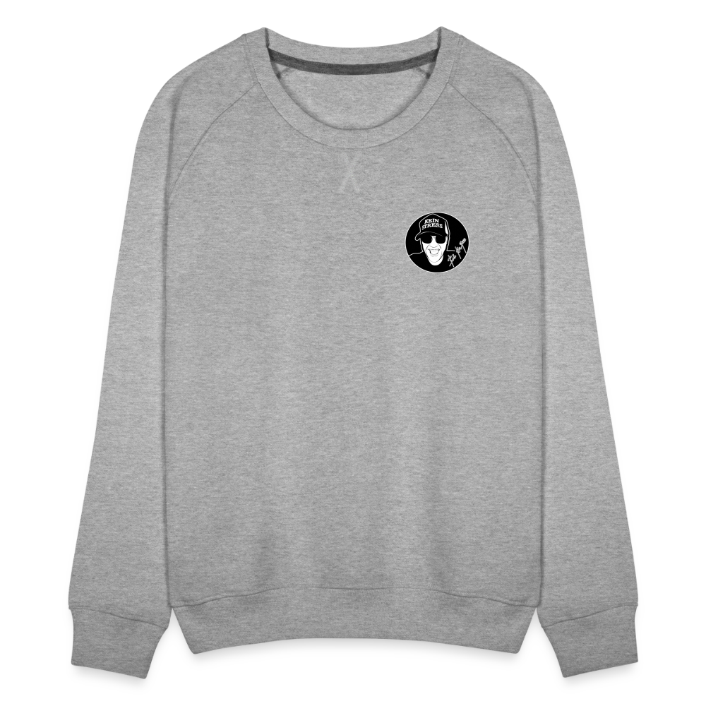 Boscho Kein Stress ® Frauen Premium Pullover - Grau meliert
