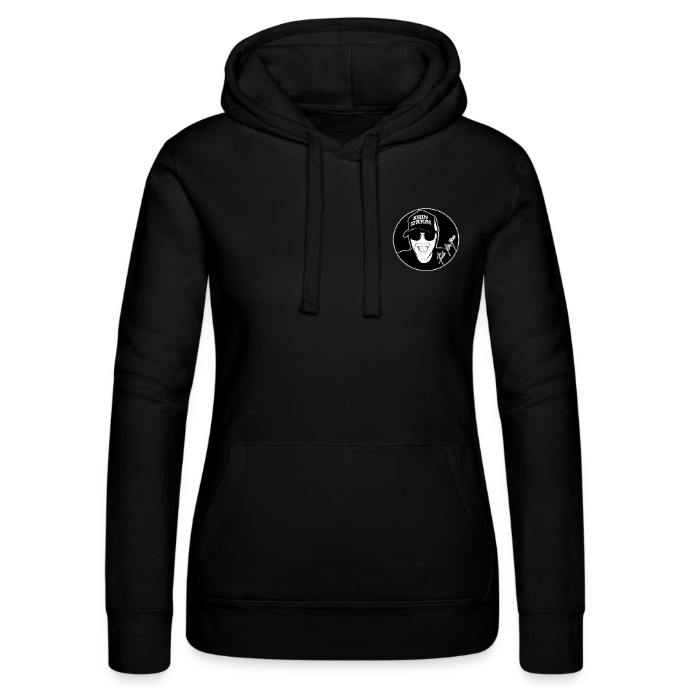 Boscho Kein Stress ® Frauen Kapuzen Sweater von Russell - Schwarz