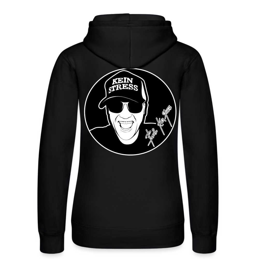 Boscho Kein Stress ® Frauen Kapuzen Sweater von Russell - Schwarz