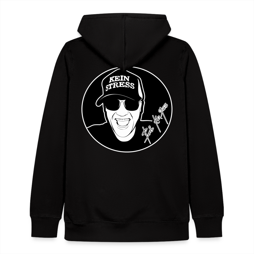 Boscho Kein Stress ® Frauen Kapuzen Sweater von Russell - Schwarz