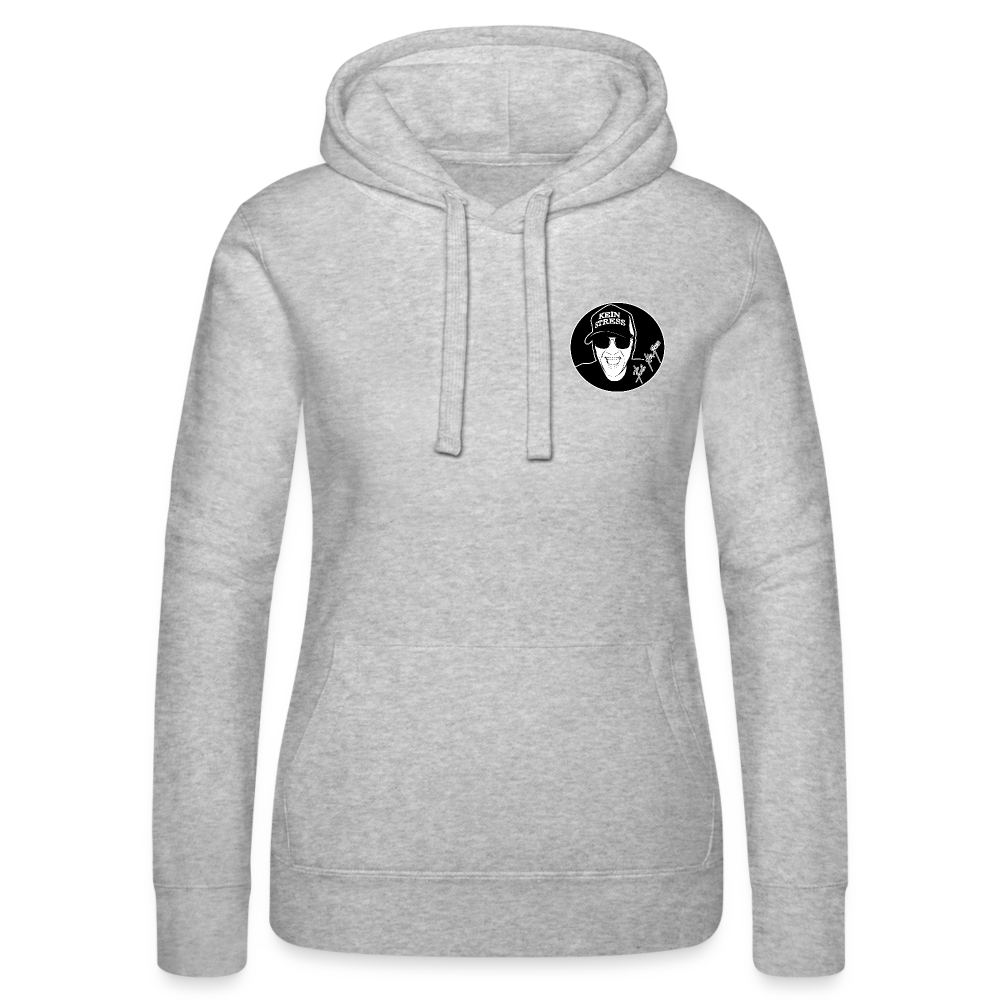 Boscho Kein Stress ® Frauen Kapuzen Sweater von Russell - Grau meliert