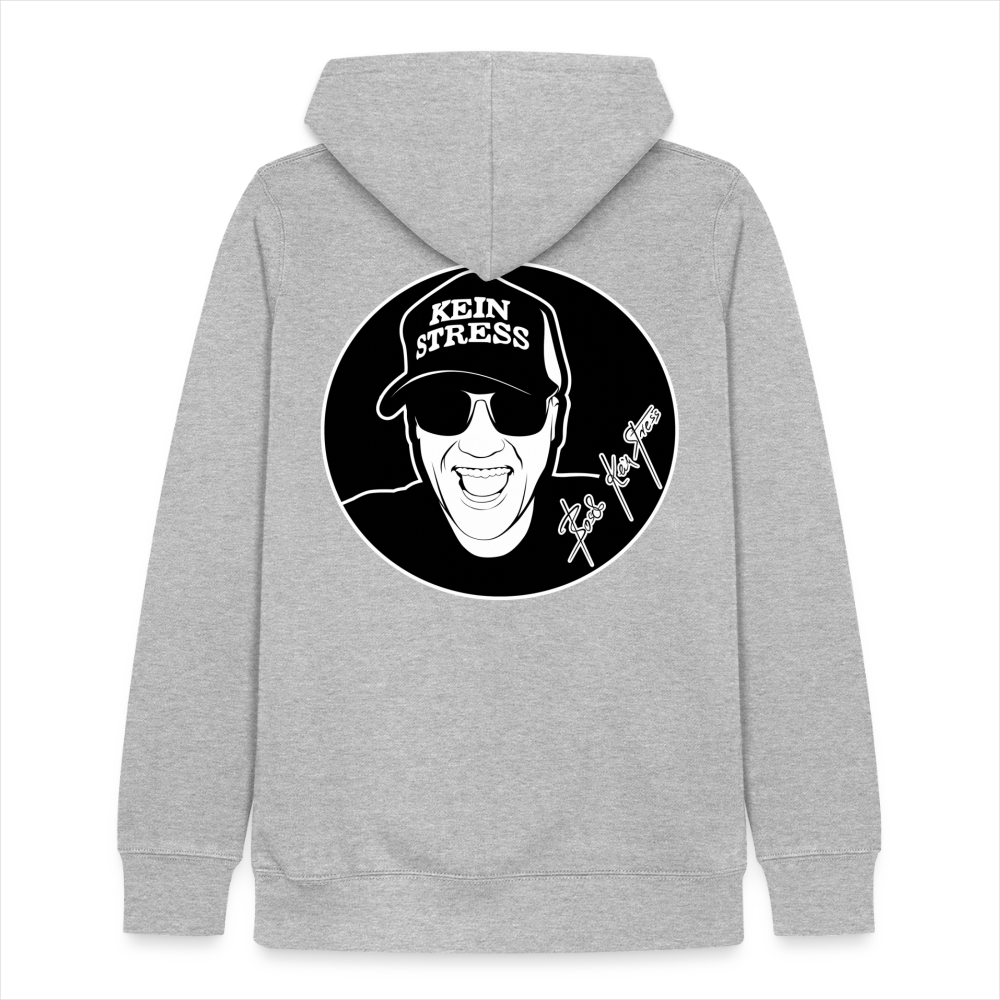 Boscho Kein Stress ® Frauen Kapuzen Sweater von Russell - Grau meliert