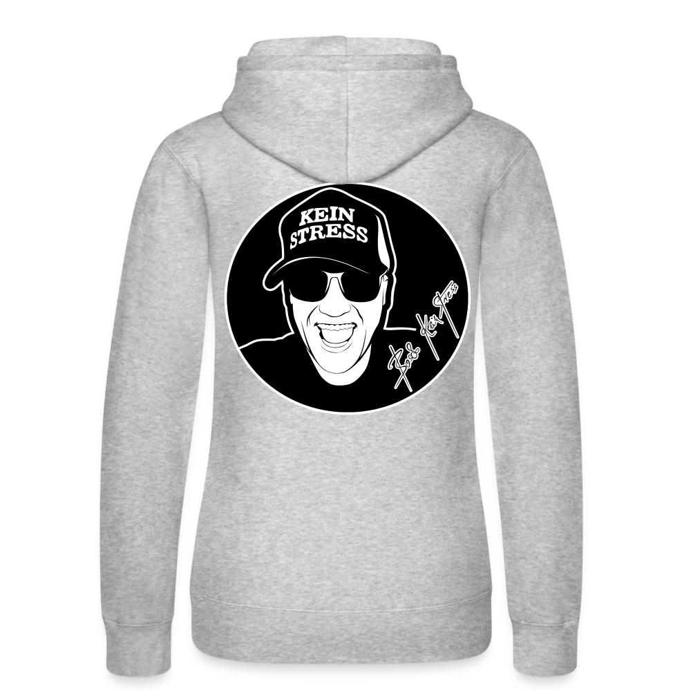 Boscho Kein Stress ® Frauen Kapuzen Sweater von Russell - Grau meliert