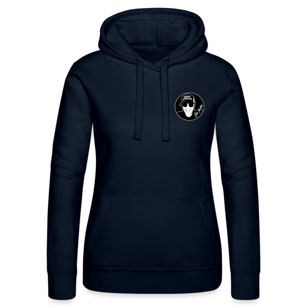 Boscho Kein Stress ® Frauen Kapuzen Sweater von Russell - Navy