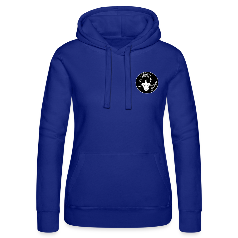 Boscho Kein Stress ® Frauen Kapuzen Sweater von Russell - Royalblau