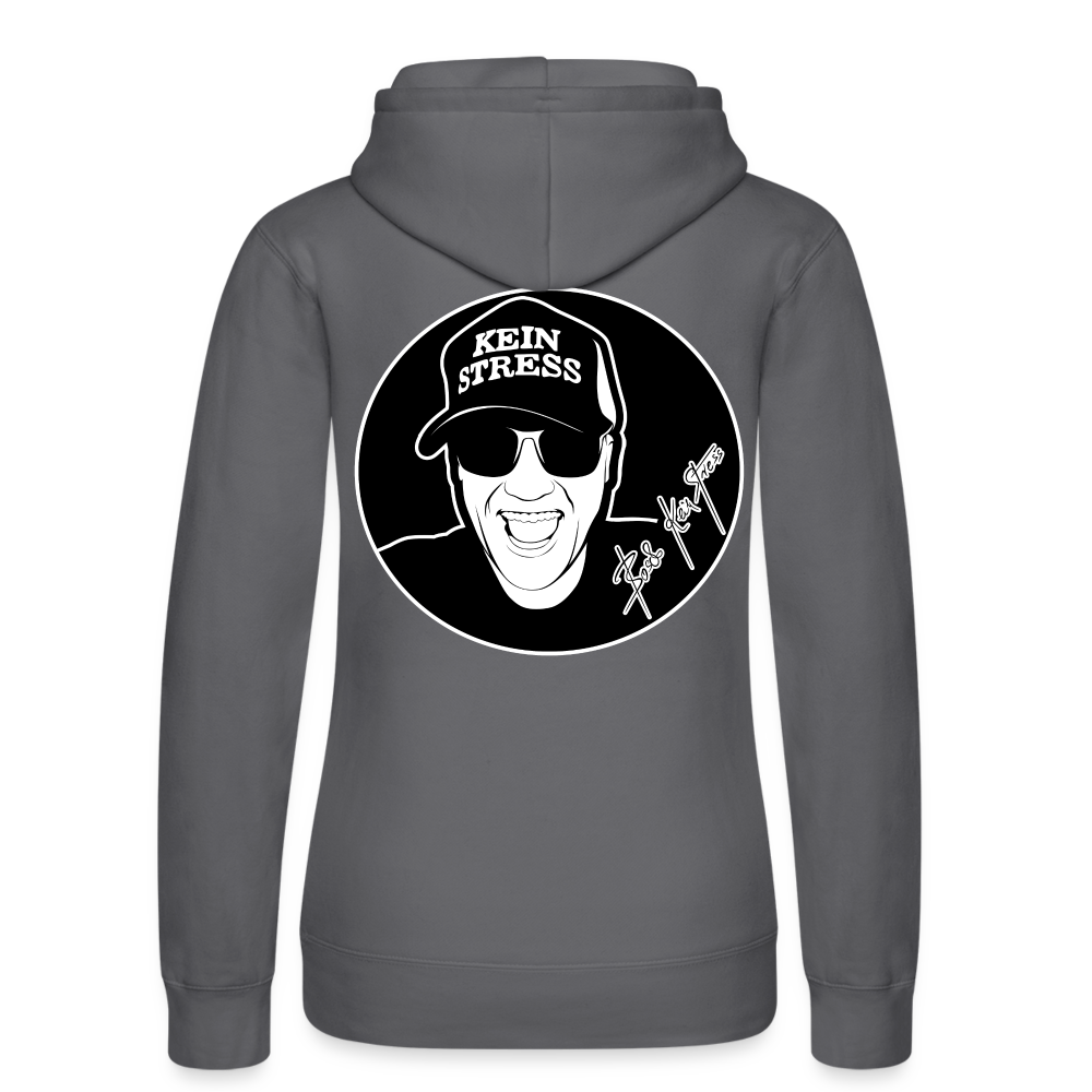 Boscho Kein Stress ® Frauen Kapuzen Sweater von Russell - Grau