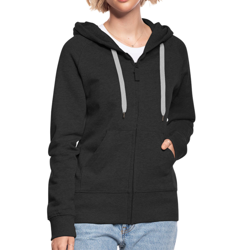 Boscho Kein Stress ® Frauen Premium Kapuzenjacke - Schwarz