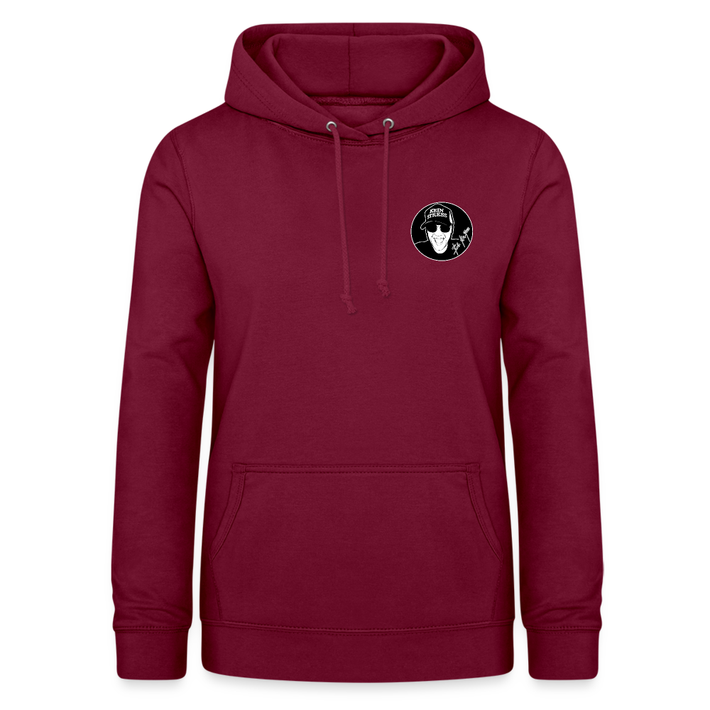 Boscho Kein Stress ® Frauen Hoodie - Bordeaux