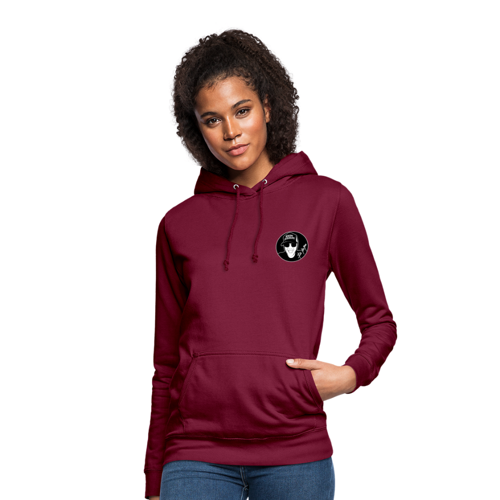 Boscho Kein Stress ® Frauen Hoodie - Bordeaux