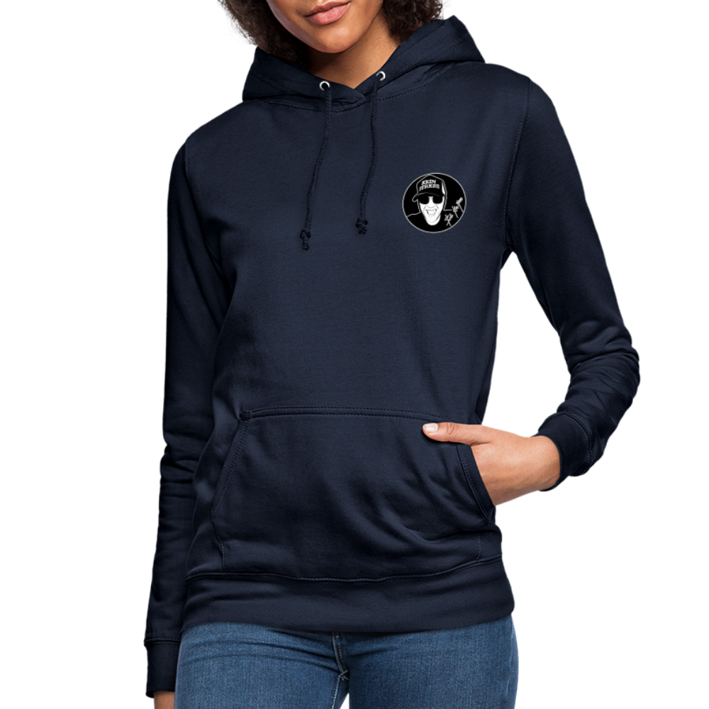Boscho Kein Stress ® Frauen Hoodie - Navy