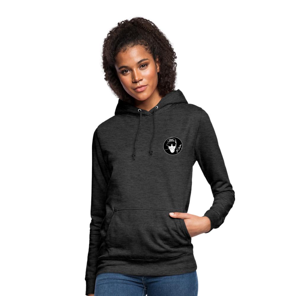 Boscho Kein Stress ® Frauen Hoodie - Anthrazit