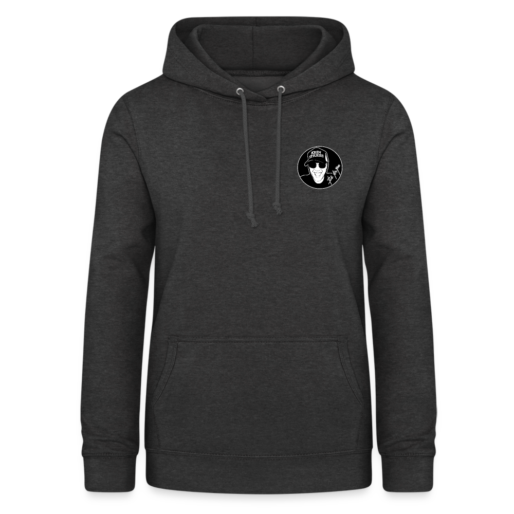 Boscho Kein Stress ® Frauen Hoodie - Anthrazit