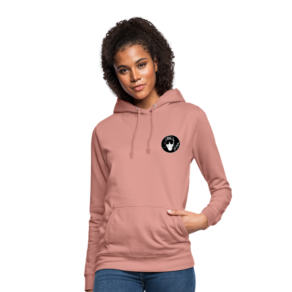 Boscho Kein Stress ® Frauen Hoodie - Altrosa
