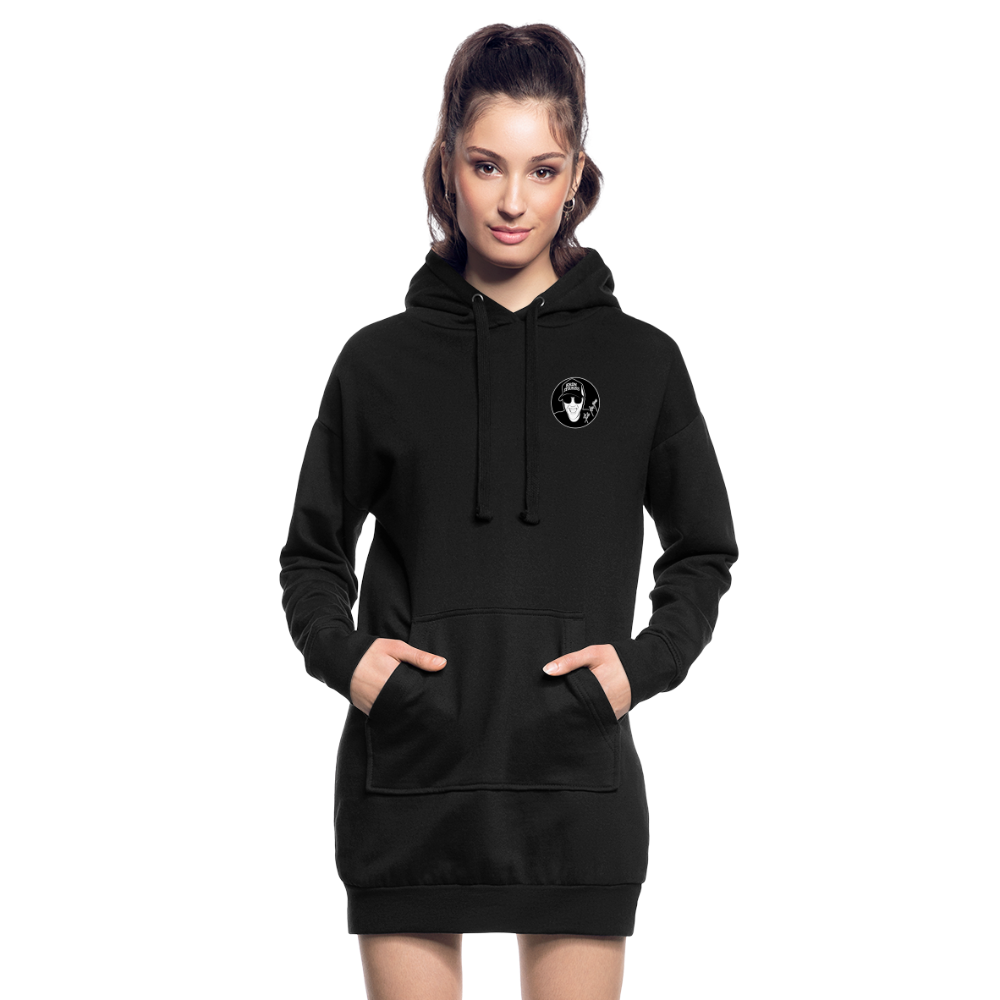 Boscho Kein Stress ® Hoodie-Kleid - Schwarz