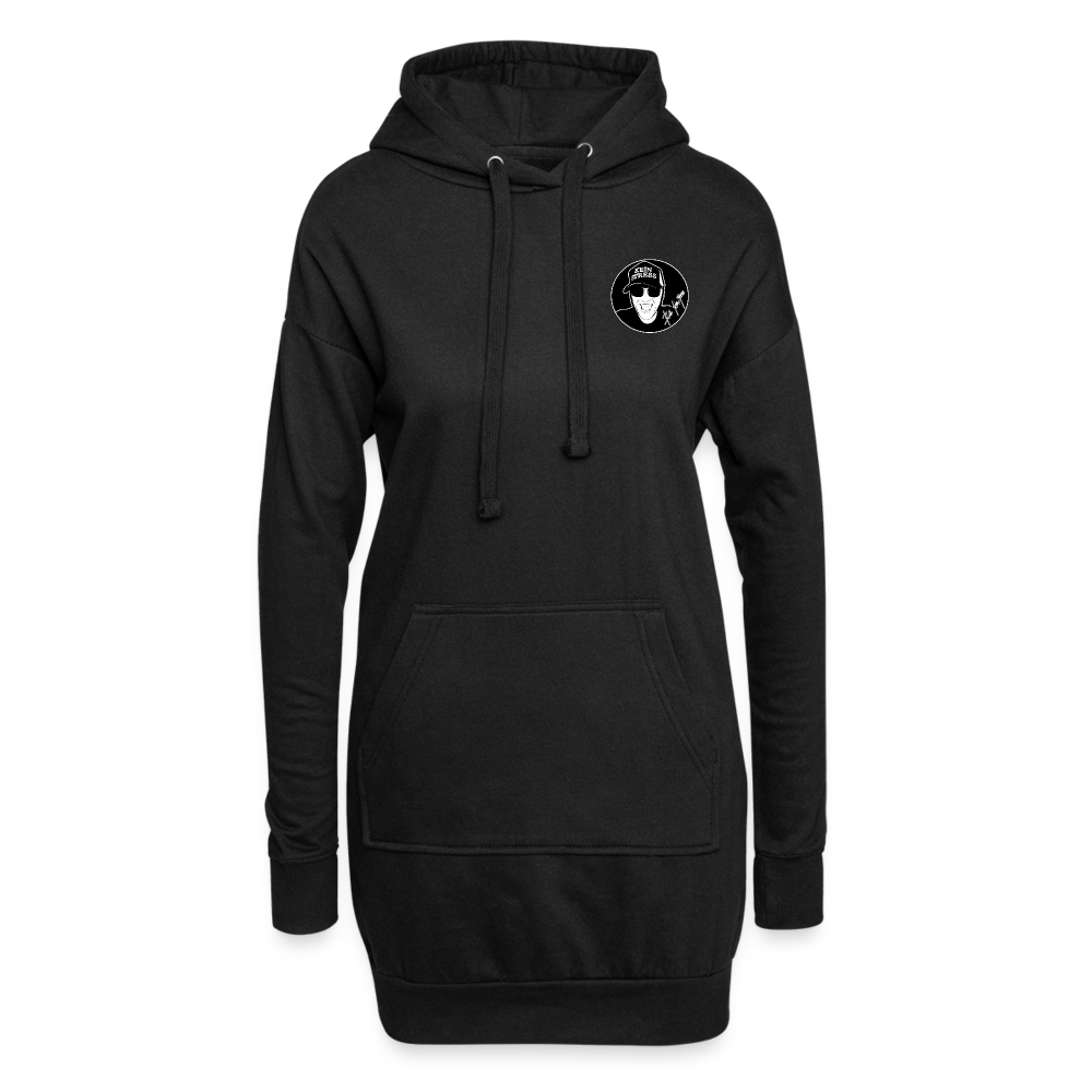 Boscho Kein Stress ® Hoodie-Kleid - Schwarz