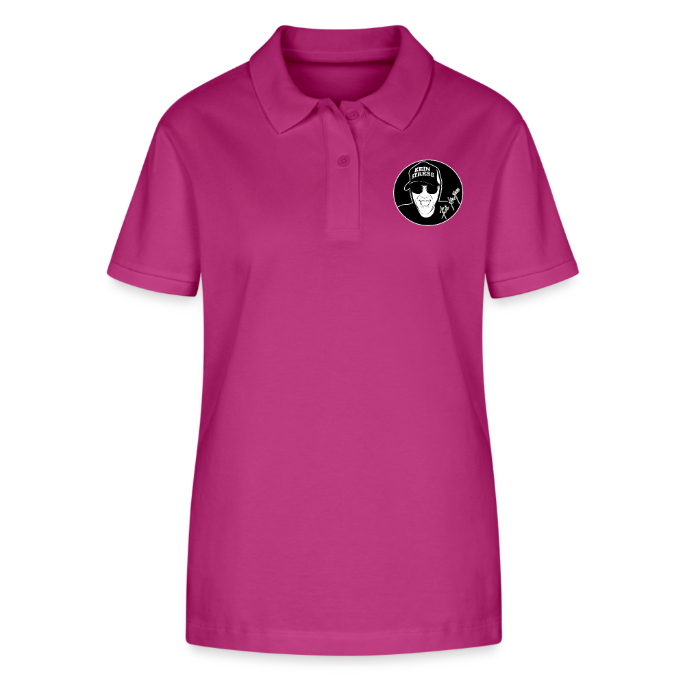 Boscho Kein Stress ® Frauen Bio-Poloshirt ELLISER - Orchidee
