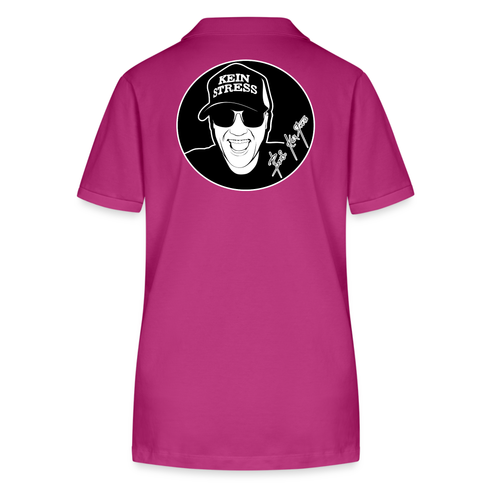 Boscho Kein Stress ® Frauen Bio-Poloshirt ELLISER - Orchidee